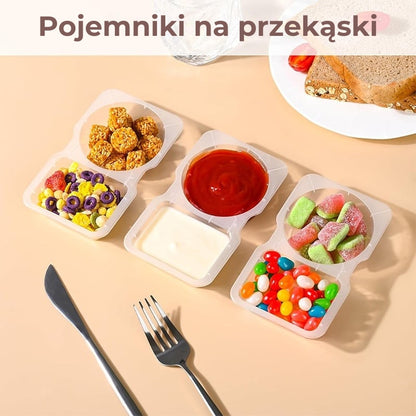 Wielokrotnego użytku pojemnik na przekąski – ekologiczny i praktyczny