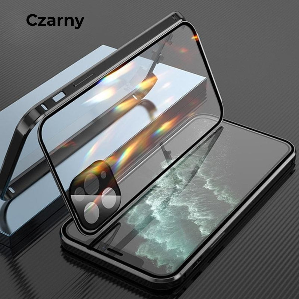 Dwustronne etui z klamrą do iPhone’a