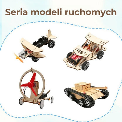 Kreatywne zabawki techniczne STEM