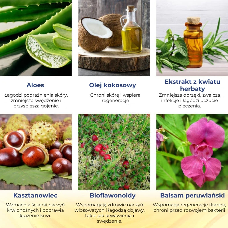 Ziołowy spray na hemoroidy