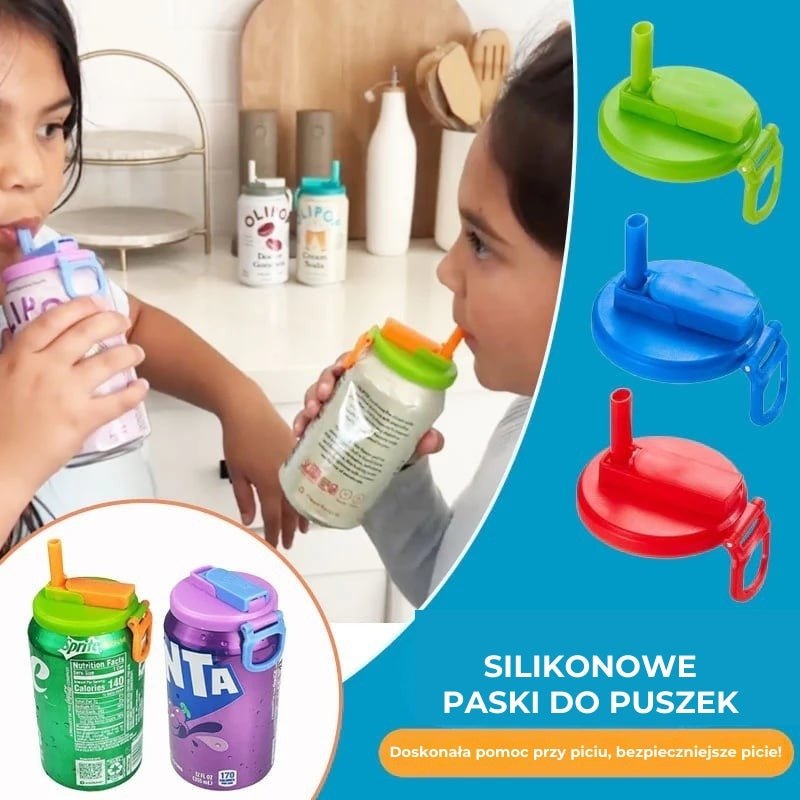 Zamknięte pokrywki do puszek po napojach – wielorazowe i szczelne