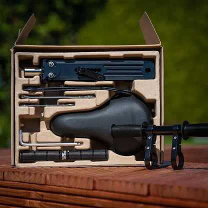 Fotelik rowerowy dla dziecka - mocowanie przednie