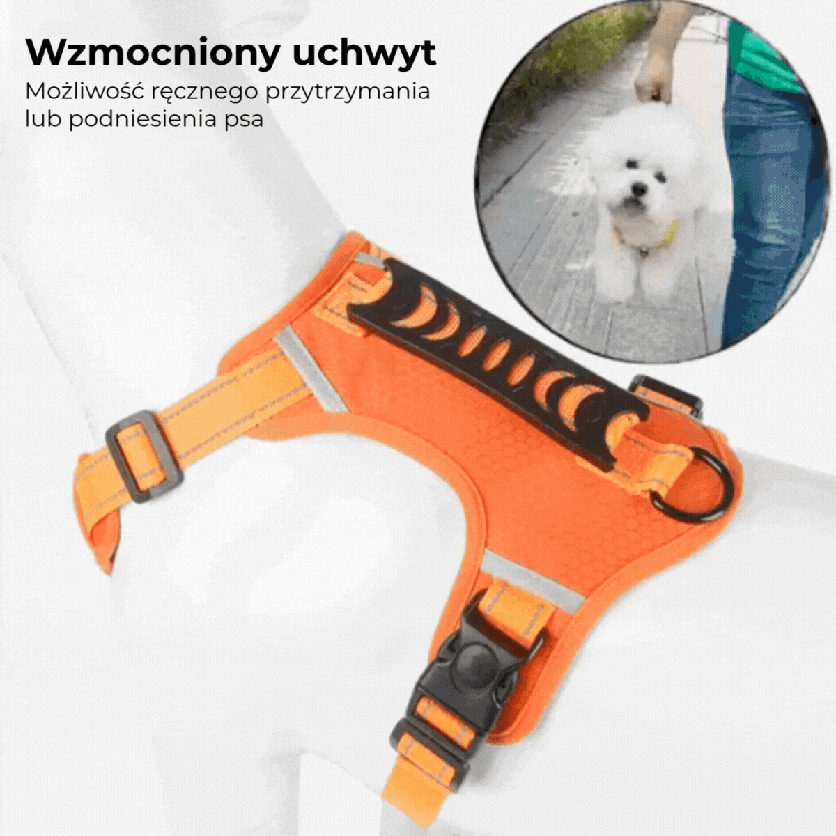 Szelki przeciwciągowe dla psa (Anti-Trek)