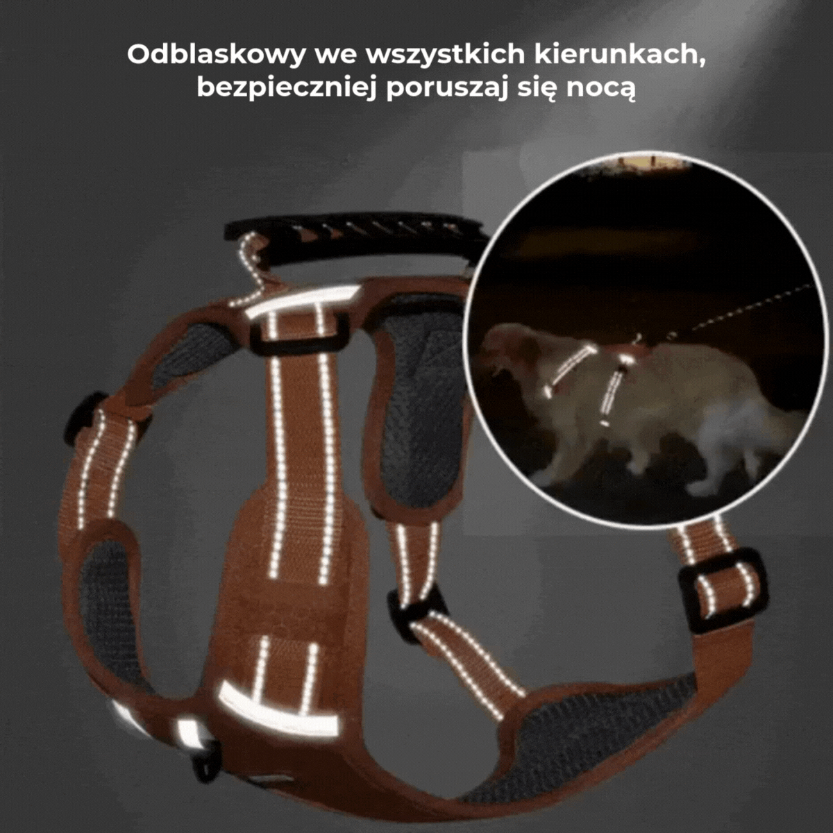 Szelki przeciwciągowe dla psa (Anti-Trek)