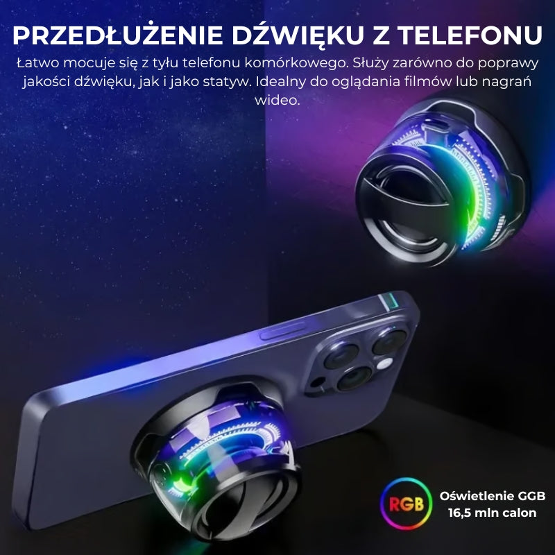 Magnetyczny głośnik Bluetooth
