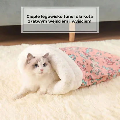 🐾 Przytulne legowisko dla kotów i psów