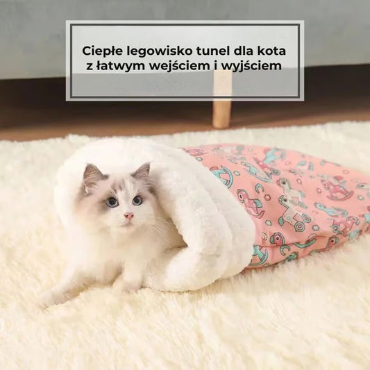 🐾 Przytulne legowisko dla kotów i psów
