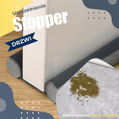 👍 Wodoodporna listwa uszczelniająca pod drzwi (izolacja akustyczna i termiczna)