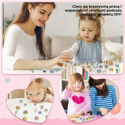 Zestaw do samodzielnego wykonania biżuterii z koralików