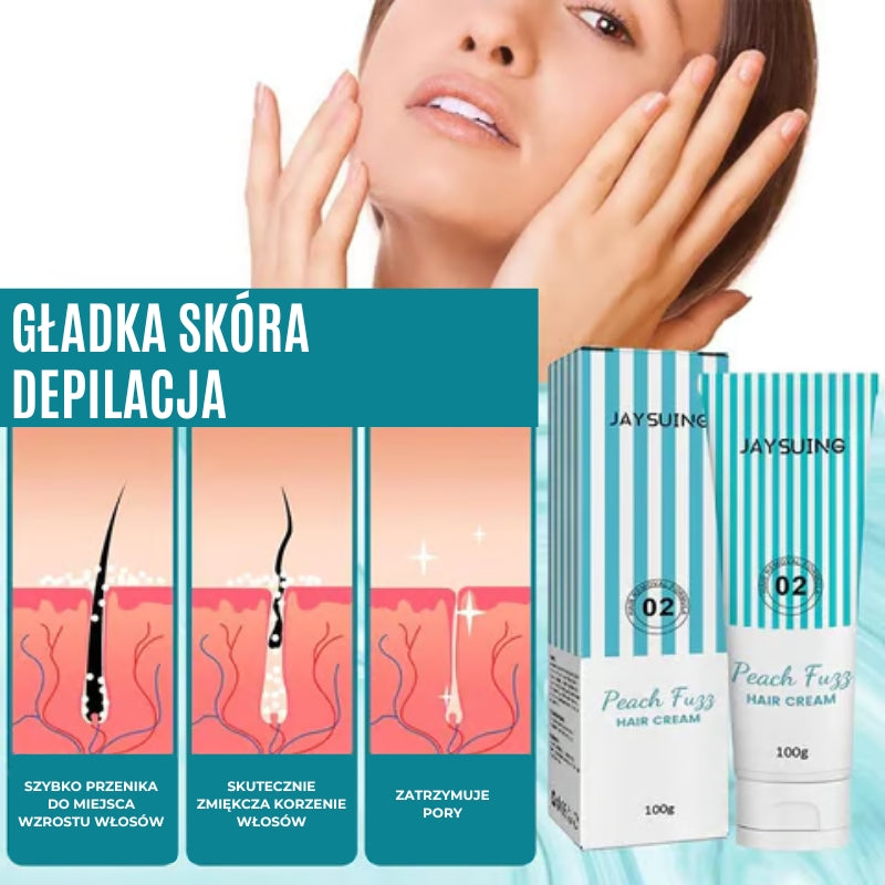 Krem do depilacji wzbogacony żelazem