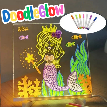 DoodleGlow™️LED Tablica do rysowania