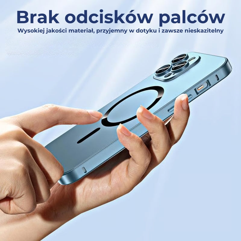Aluminiowe magnetyczne etui MagSafe do iPhone'a