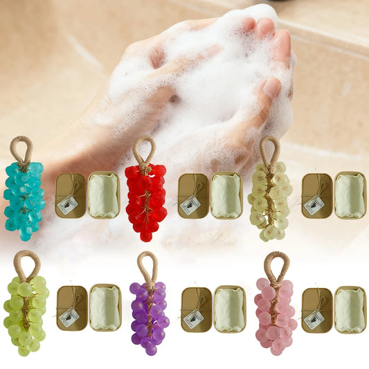 Ręcznie robione mydło winogronowe