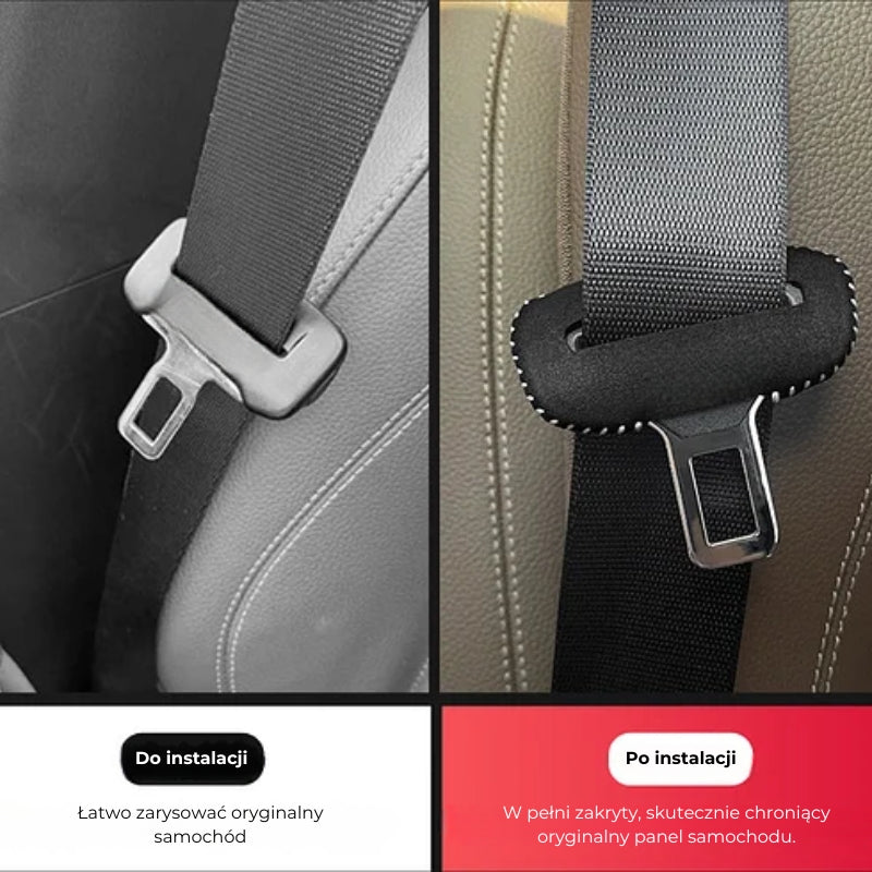 Osłona klamry pasa samochodowego (2 szt.)