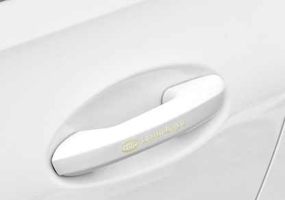 Metalowe naklejki samochodowe | zestaw 4 sztuk