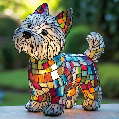 Zabawne, urocze lampy dla szczeniąt z żywicy