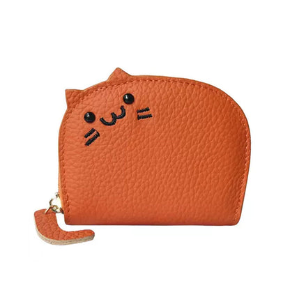 Etui na karty PU Leather Cute Cat