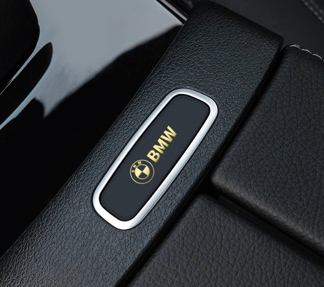 Metalowe naklejki samochodowe | zestaw 4 sztuk