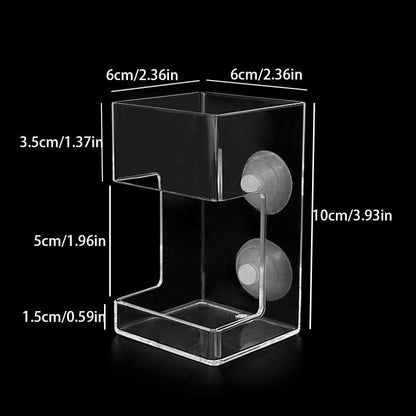 Karmnik do akwarium bez śmieci