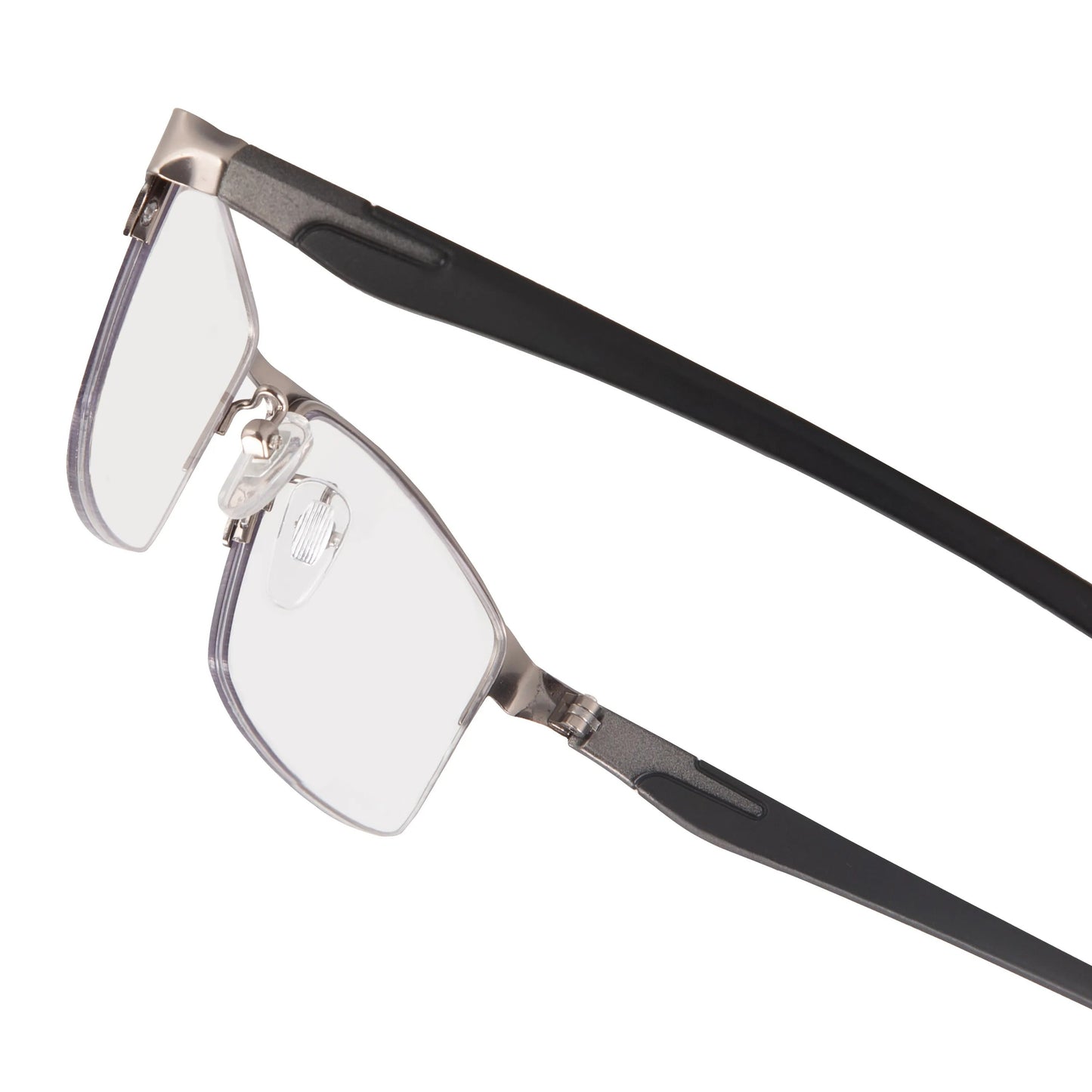 Ultralekkie fotochromowe okulary do czytania z metalową oprawką