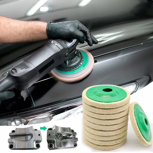 Filcowe tarcze polerskie precyzyjne (10 sztuk)