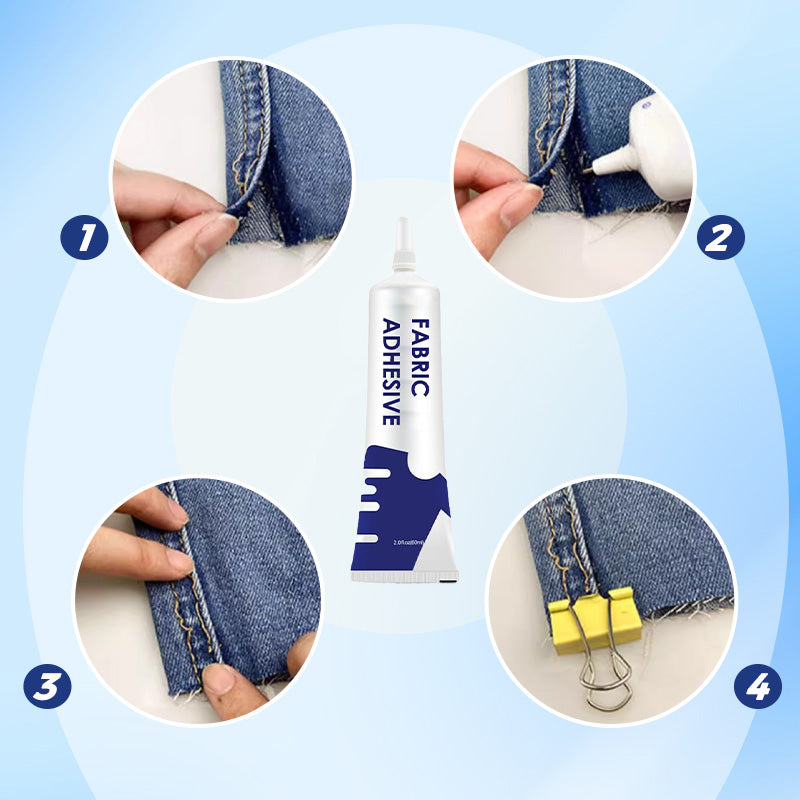 Wodoodporny klej do tkanin o silnej przyczepności